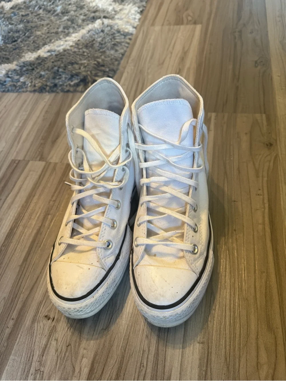Converse women's White Chuck Taylor All Star High Top Sneakers